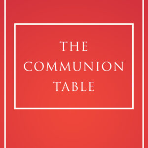the comunion table cover front